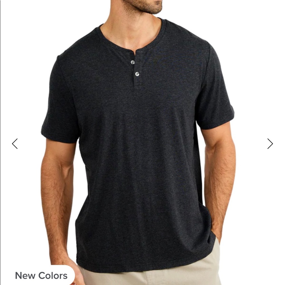 Free Fly Bamboo Heritage Short Sleeve Henley
